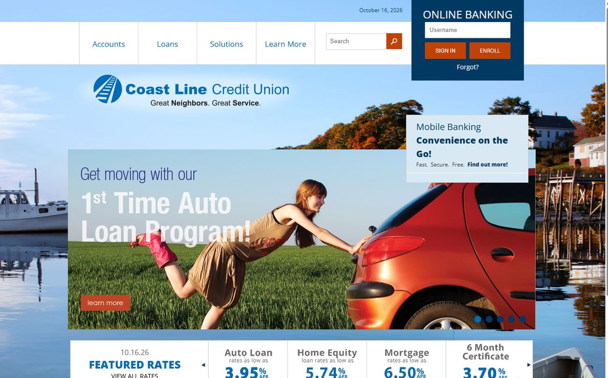 Coastline Credit Union – coastlinecu.com