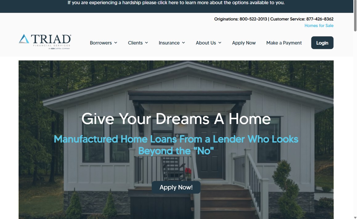 Triad Financial Services – triadfs.com