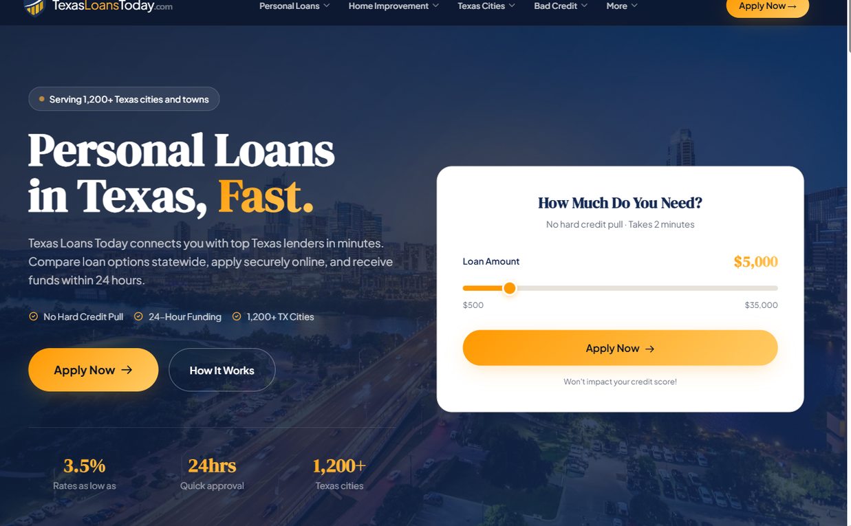 TexasLoansToday – texasloanstoday.com